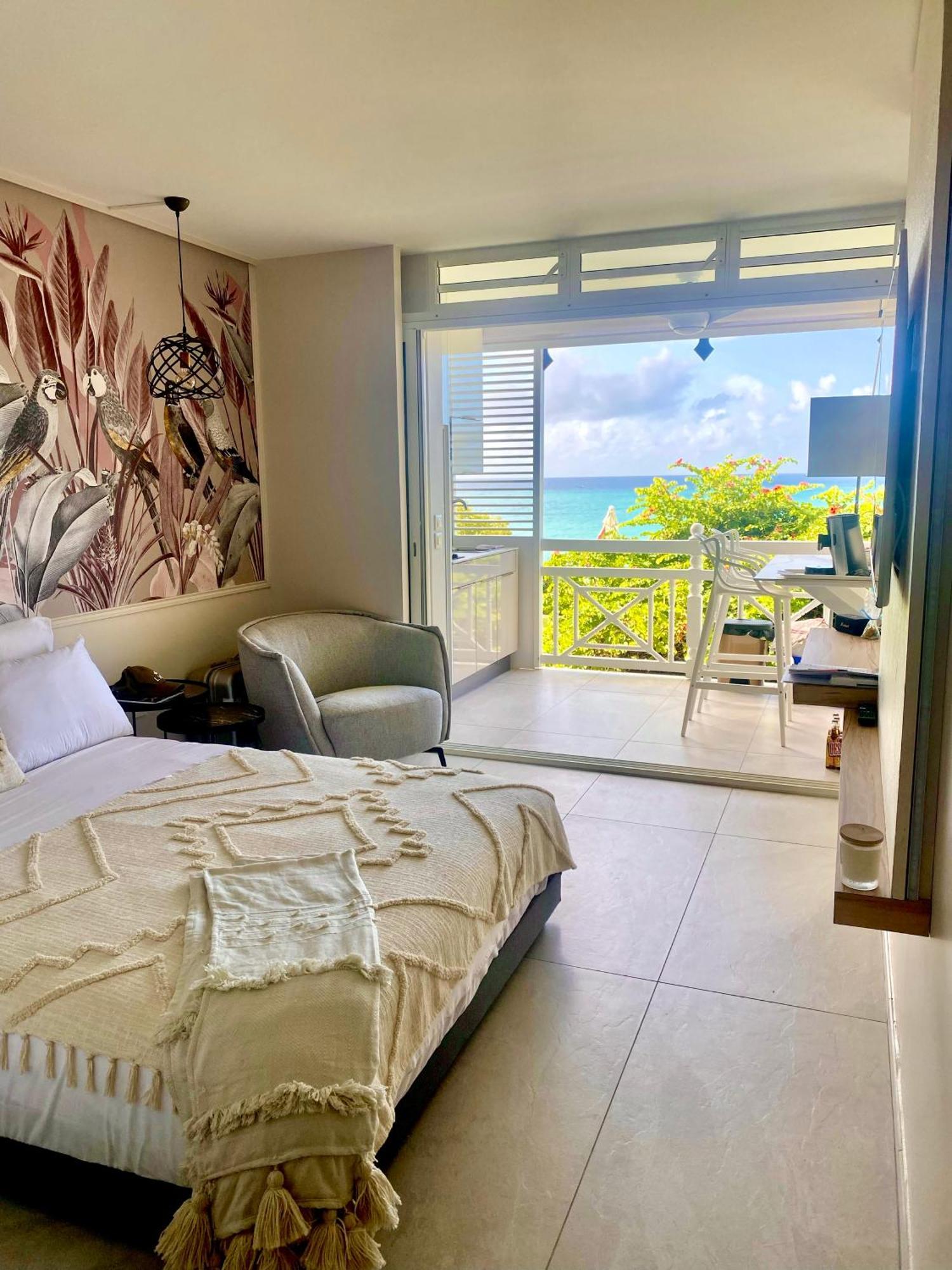 Diadora Au Magnifique Panorama - Studio Neuf De Prestige Vue Mer Le Diamant Exterior foto
